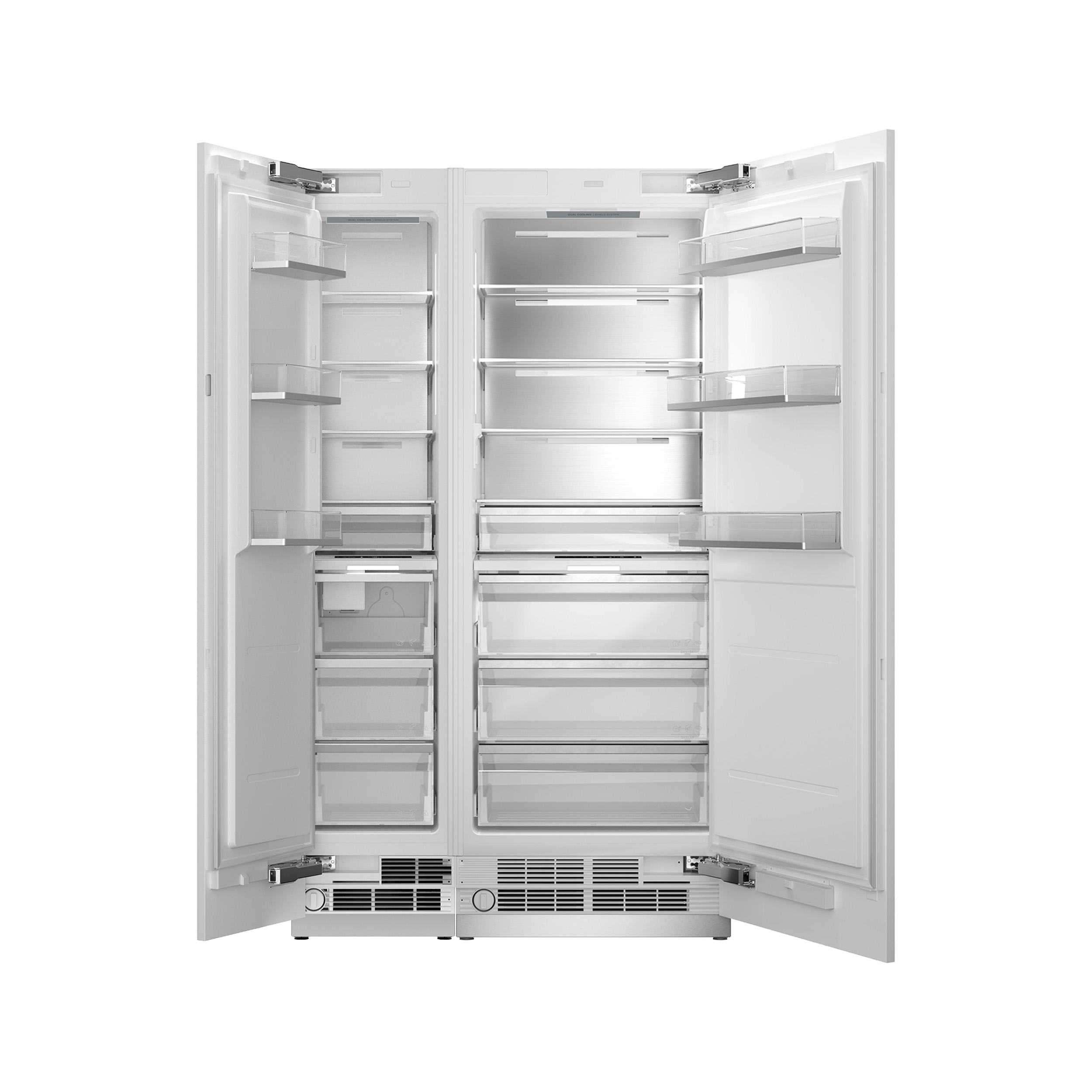 ΨΥΓΕΙΟΚΑΤΑΨΥΚΤΗΣ BERTAZZONI RFL4575S5FPNS | ΕΝΤΟΙΧΙΖΟΜΕΝΟΣ SIDEbySIDE | PREMIUM SLOT-IN